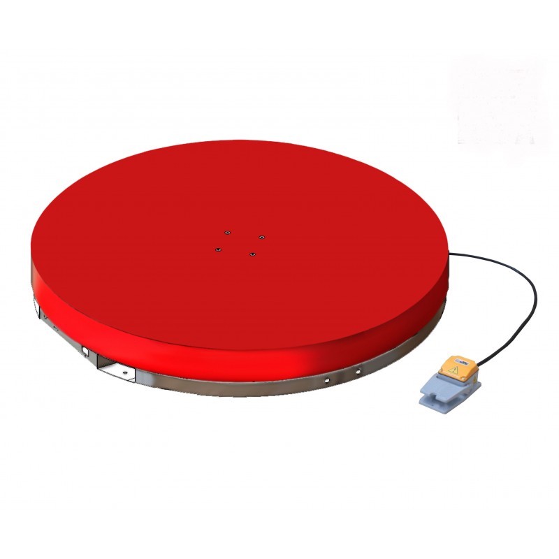 AZIMUTH 303R Round High Profile Turntable